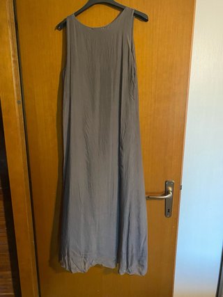 Vestito lungo verdone scuro taglia S