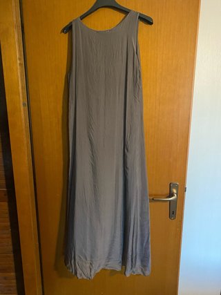 Vestito lungo verdone scuro taglia S
