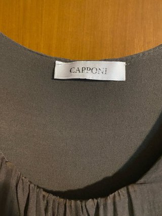Vestito lungo verdone scuro taglia S