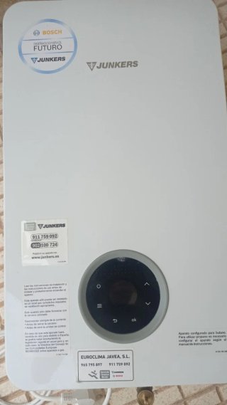 Calentador Junkers HydroNext 5600 S 12L