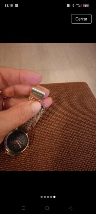 Reloj Viceroy Mujer Negro y Dorado