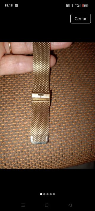 Reloj Viceroy Mujer Negro y Dorado