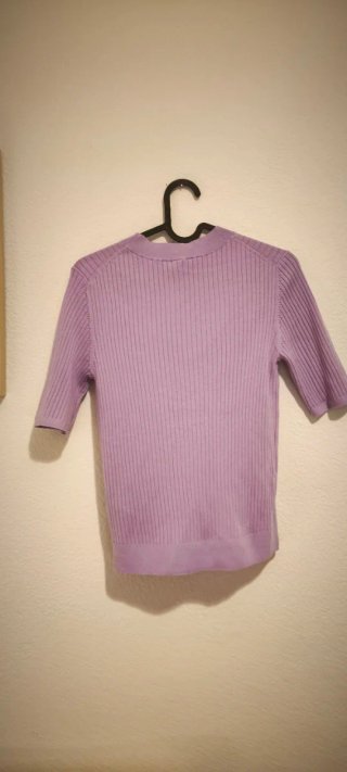 Jersey lana Uniqlo lila Talla L