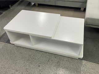 Nueva mesa de centro blanca