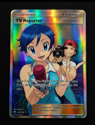 Carta Pokémon TV Reporter 167/168