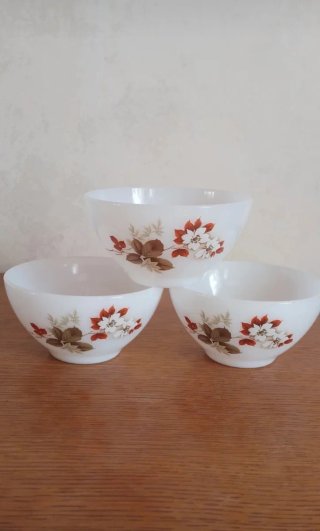 Set 3 Cuencos Arcopal Flor Almendro