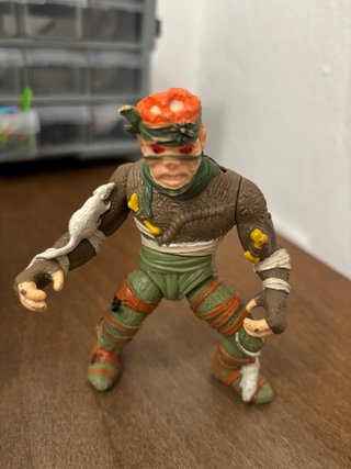 Figura Rey Rata Tortugas Ninja 1989