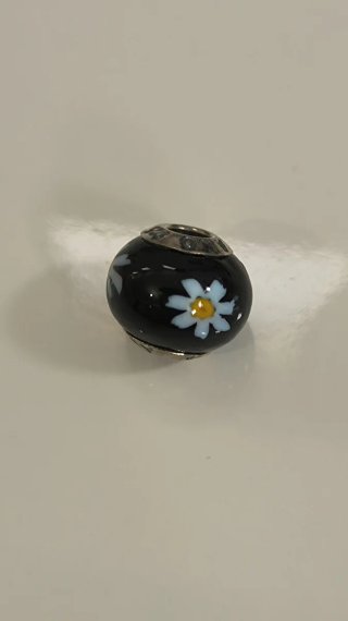 Abalorio Viceroy Plata y Cristal Murano Flores