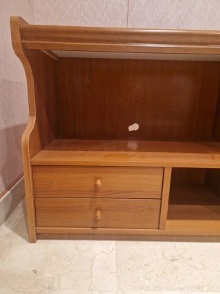 Mueble TV madera marrón