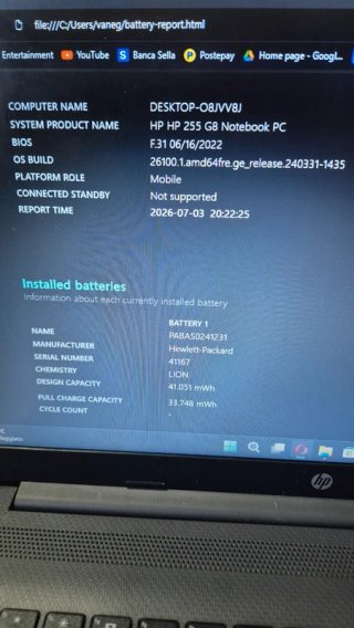 HP 255 G8 Ryzen 5 16GB RAM 512GB SSD