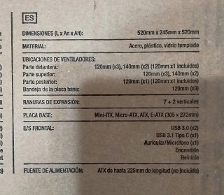 Torre PC Corsair 5000D Airflow Blanca