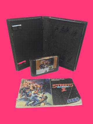 VIDEOJUEGO SEGA MEGA DRIVE STREETS OF RAGE II (CAR