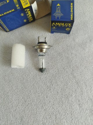 2 Bombilla Amolux H7 12V 55W PX26d NUEVAS