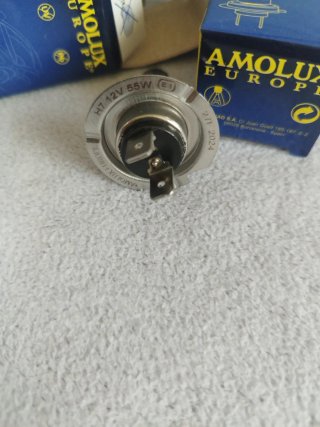 2 Bombilla Amolux H7 12V 55W PX26d NUEVAS