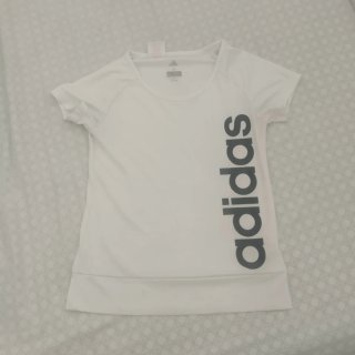 Camiseta Adidas Deportiva Blanca Talla S