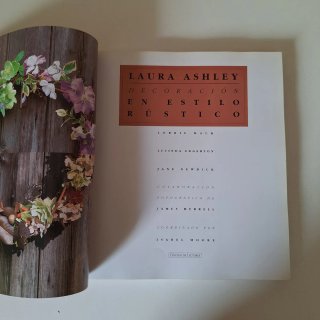Decoración en estilo rústico - Laura Ashley》NUEVO