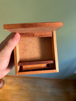 Caja de puritos cubana de madera