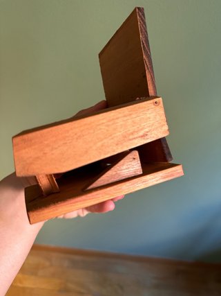 Caja de puritos cubana de madera