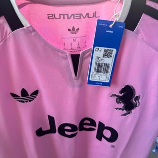 Maglia Juventus Adidas Rosa Taglia M Away original