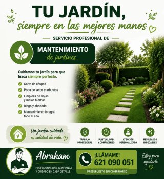 Mantenimiento de jardines