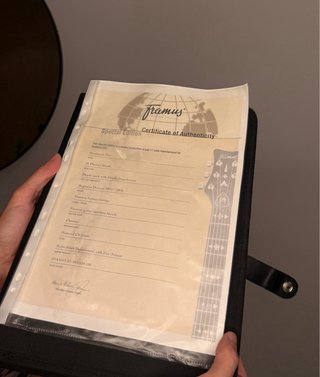 Guitarra Framus Renegade Pro Ed. Limitada