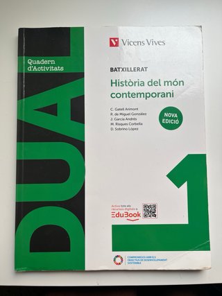 Dual 1. Història del món contemporani. Llibre c...