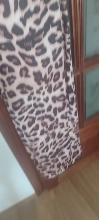 Vestido estampado leopardo sin estrenar