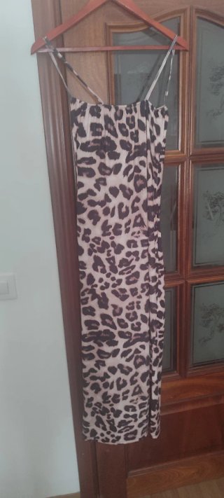 Vestido estampado leopardo sin estrenar
