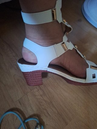 Sandalias Romanas Blancas