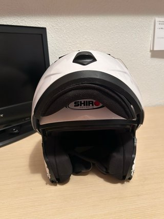 Casco Modular Shiro Blanco talla S,muy poco uso.