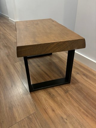 Mesa de centro de madera de acacia