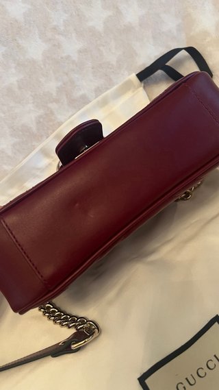Borsa Gucci Marmont Rossa