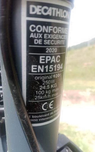 Bici elettrica B'TWIN Original 920e