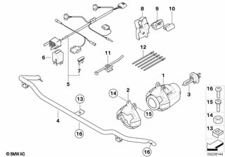 Faros antiniebla BMW R1200GS originales