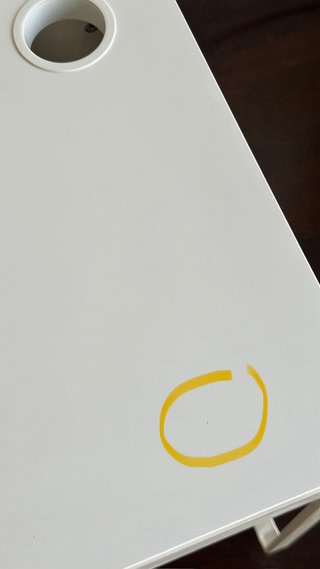 Escritorio MICKE IKEA Blanco 73x50 cm