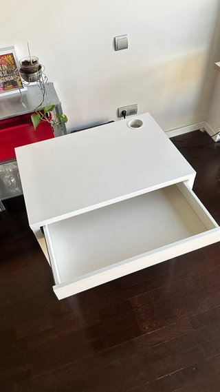 Escritorio MICKE IKEA Blanco 73x50 cm