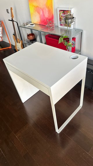 Escritorio MICKE IKEA Blanco 73x50 cm