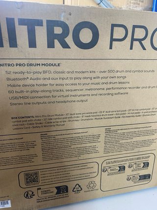 : Batería Electrónica Alesis Nitro Pro