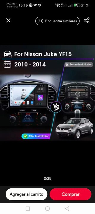 Radio android nissan juke 2013 la mejordel mercado