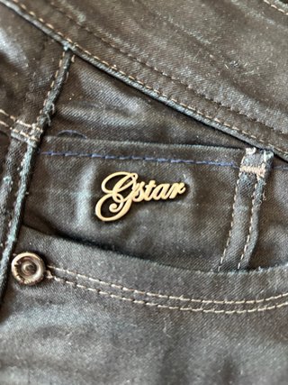 Pantalón encerado G-Star Raw mujer. Talla 30