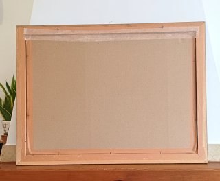 Cuadro F. Neri Jardín Mediterráneo 78x58