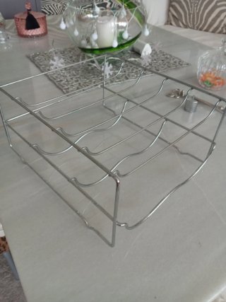 Botellero Acero Inox Nevera/Despensa