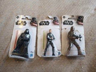 Lote 3 Figuras Star Wars Hasbro