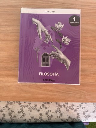 Filosofía 1º Bachillerato. Libro del estudiante...