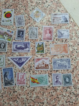 Lote Sellos España