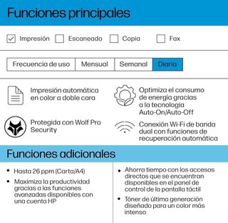 Stampante multifunzione HP LaserJet Pro 3302sdw