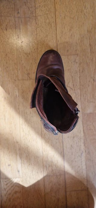 Botines camperos A.S. 98 piel marrones