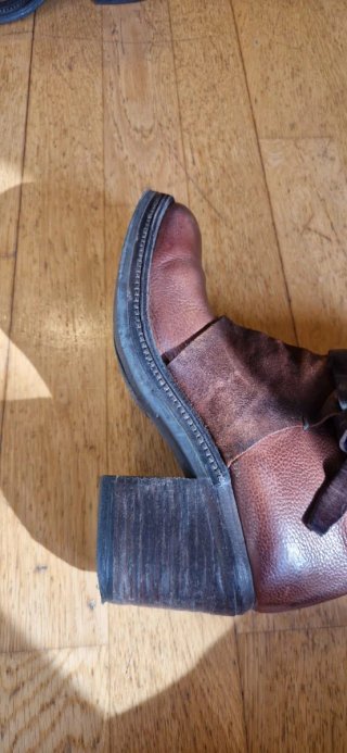 Botines camperos A.S. 98 piel marrones