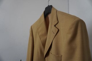 Americana Dustin Mostaza Talla 52