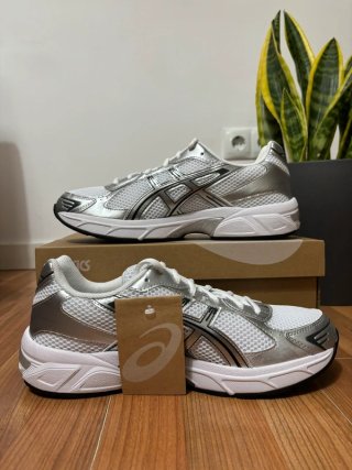 Asics Gel-1130 Blanco Puro Plata
